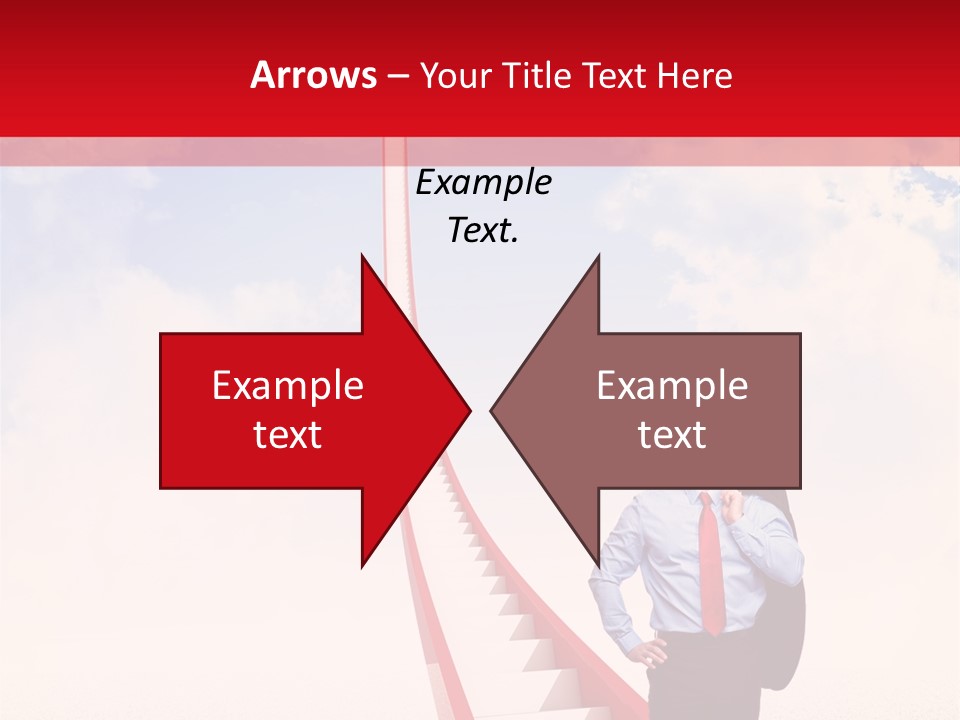 Abstract Red Concept PowerPoint Template