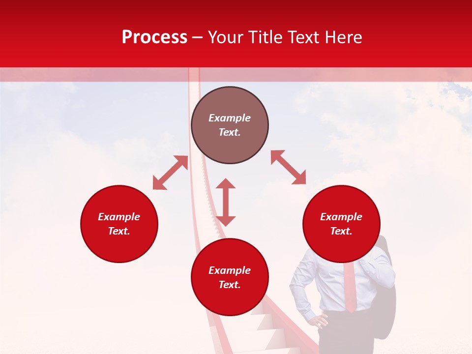Abstract Red Concept PowerPoint Template