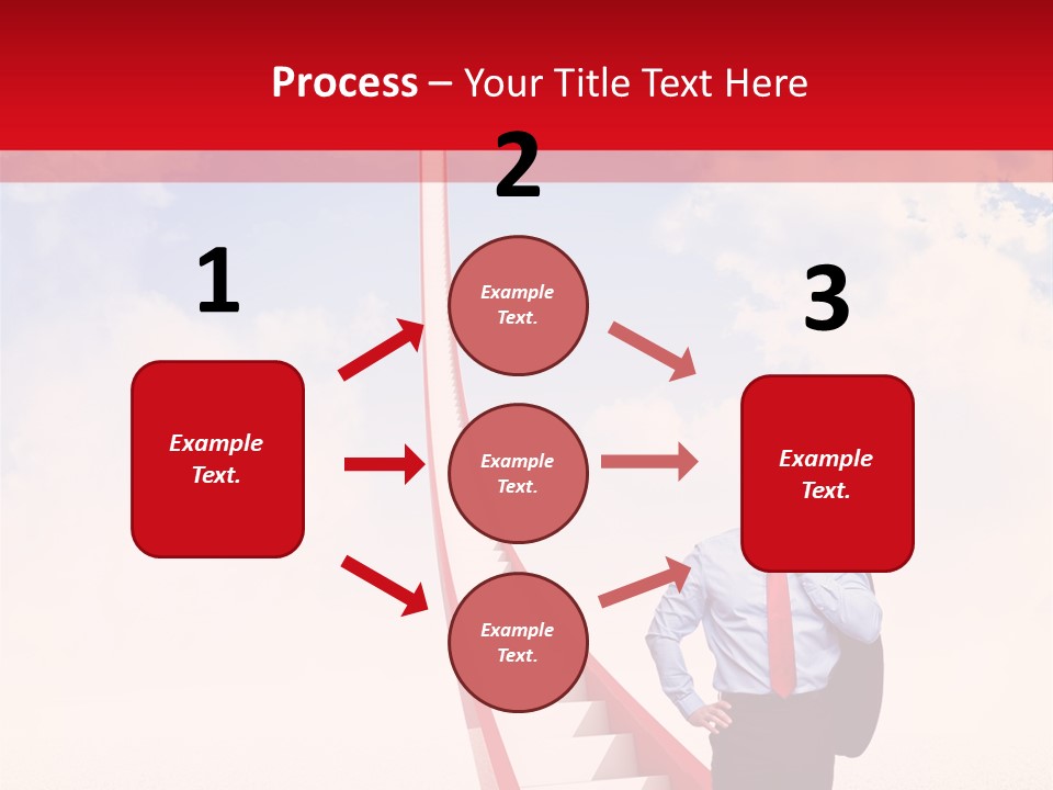 Abstract Red Concept PowerPoint Template