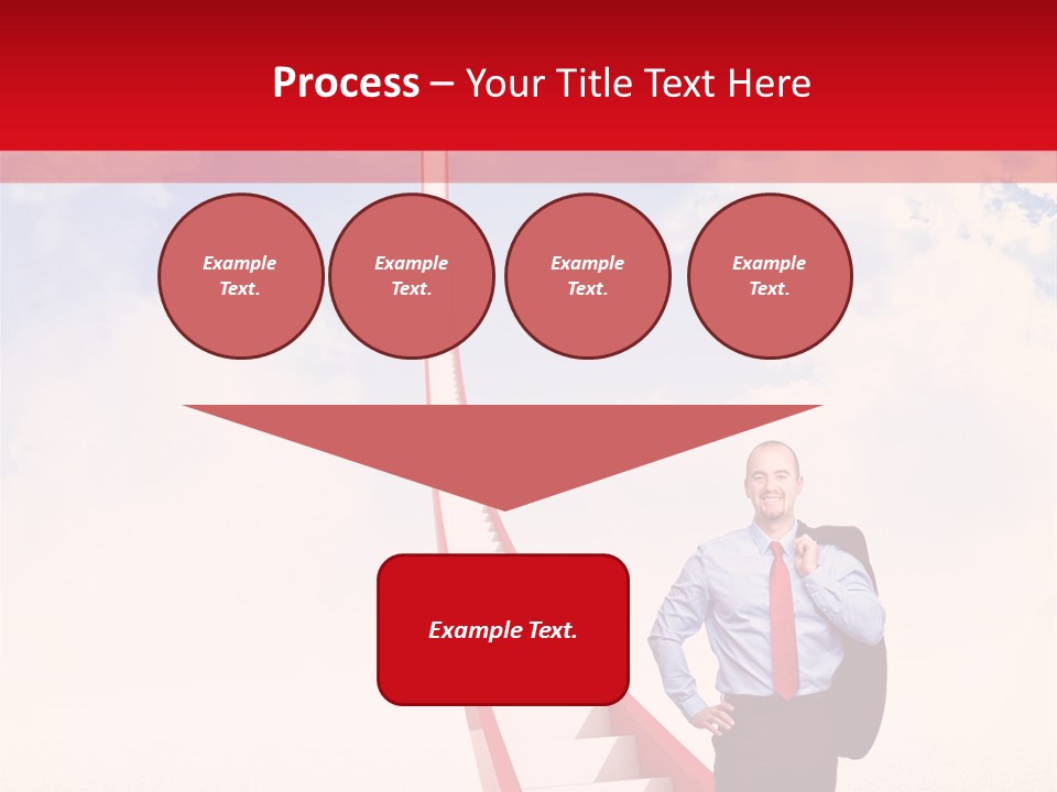 Abstract Red Concept PowerPoint Template