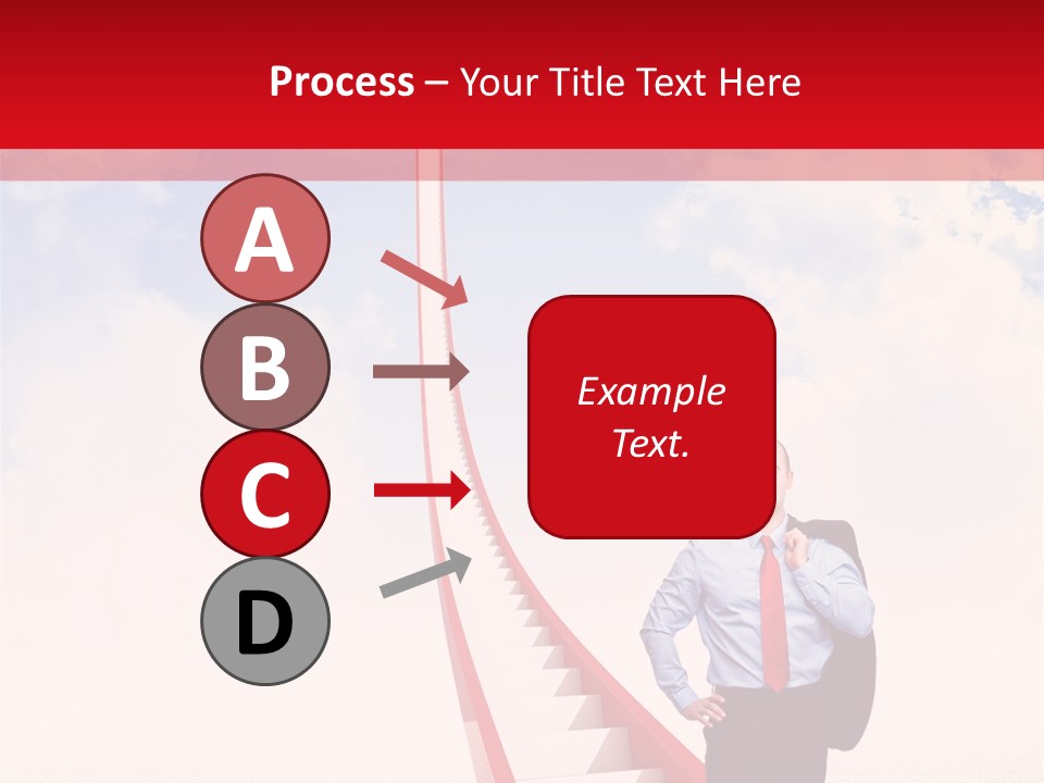 Abstract Red Concept PowerPoint Template