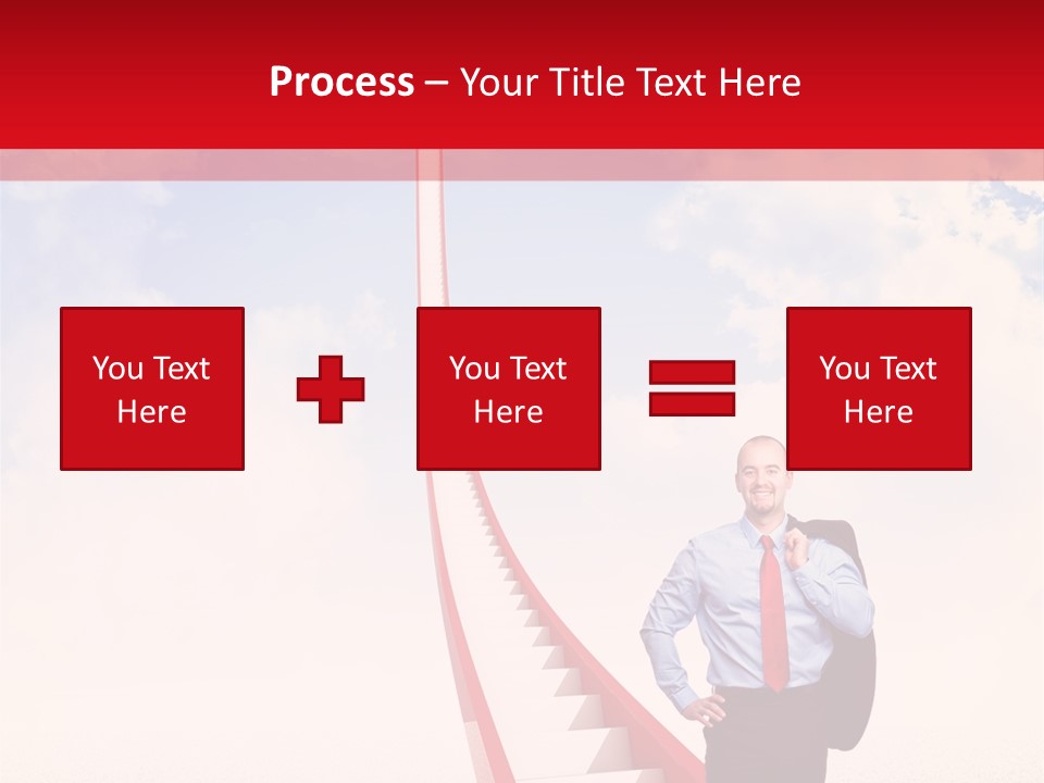 Abstract Red Concept PowerPoint Template