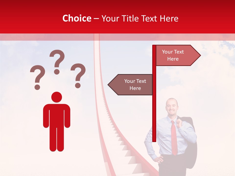 Abstract Red Concept PowerPoint Template