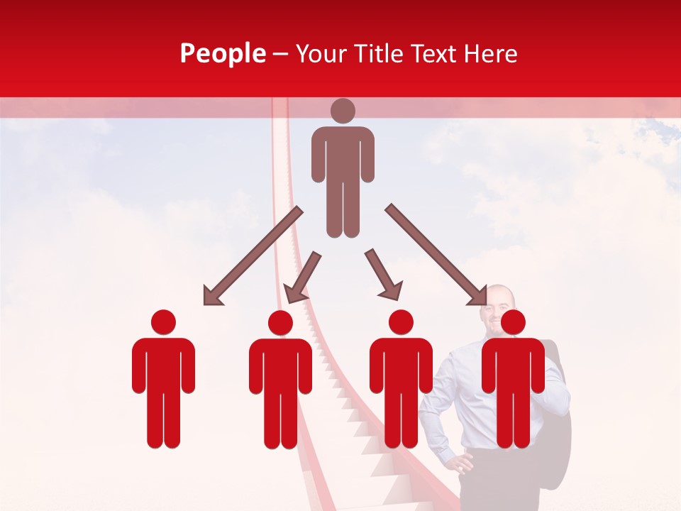 Abstract Red Concept PowerPoint Template