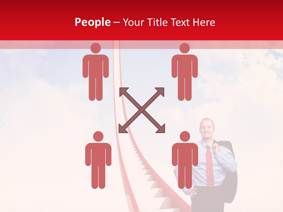 Abstract Red Concept PowerPoint Template