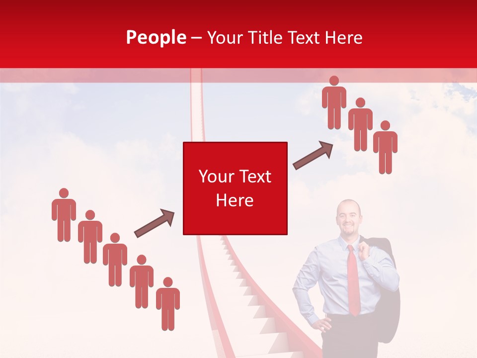 Abstract Red Concept PowerPoint Template