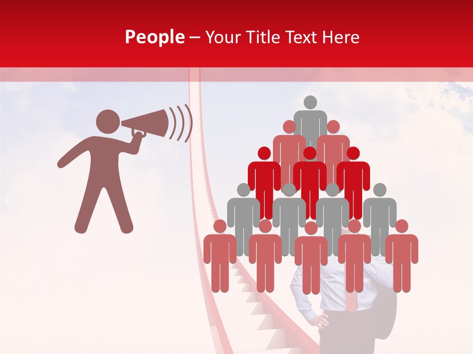 Abstract Red Concept PowerPoint Template