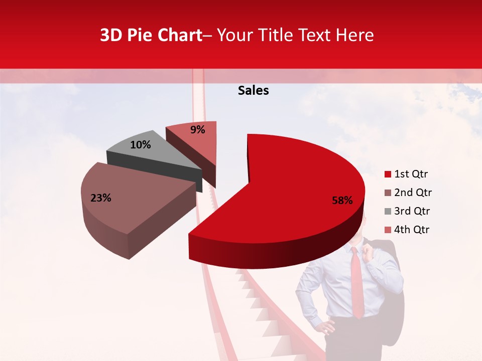 Abstract Red Concept PowerPoint Template
