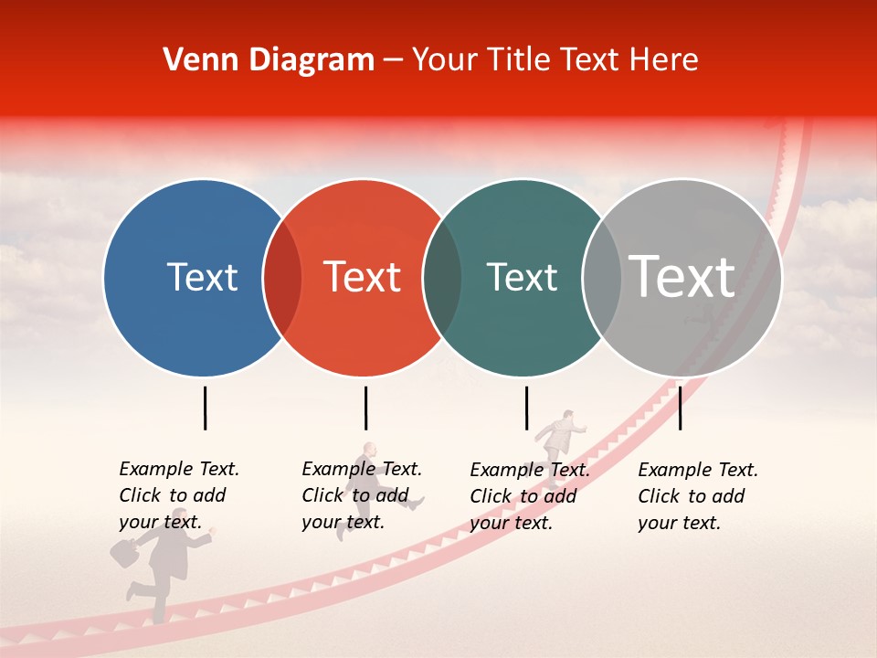 Rush Woman Casual PowerPoint Template