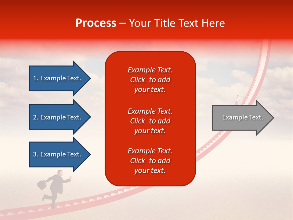 Rush Woman Casual PowerPoint Template