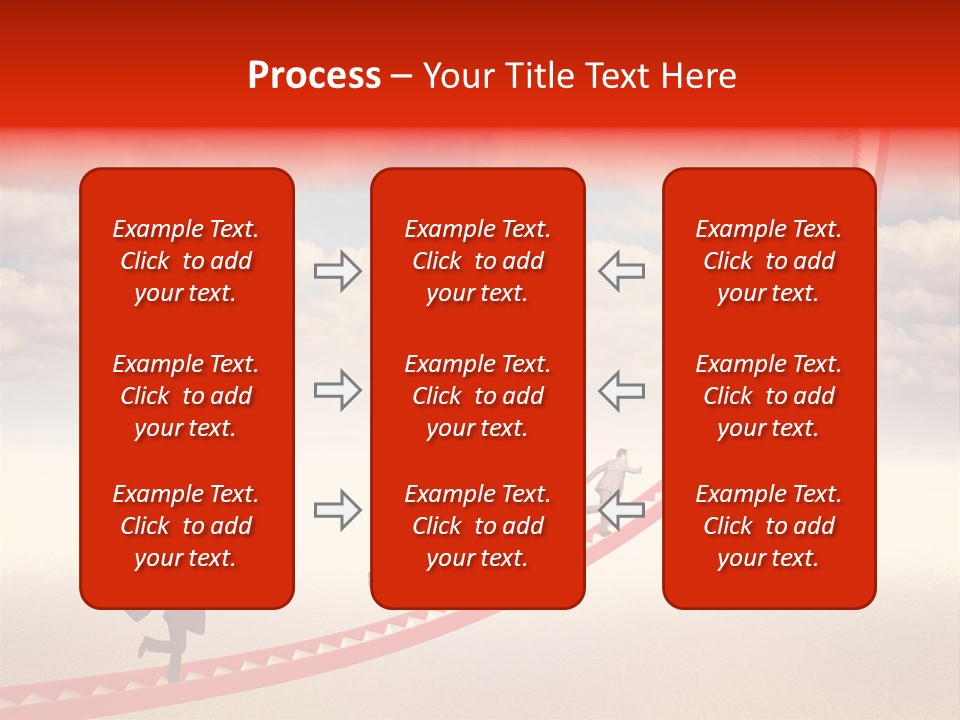 Rush Woman Casual PowerPoint Template