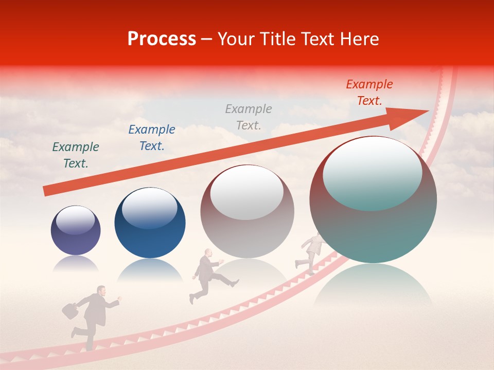 Rush Woman Casual PowerPoint Template