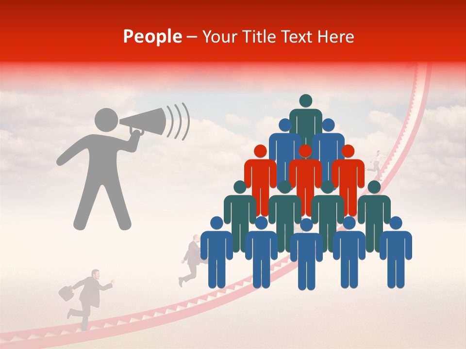 Rush Woman Casual PowerPoint Template