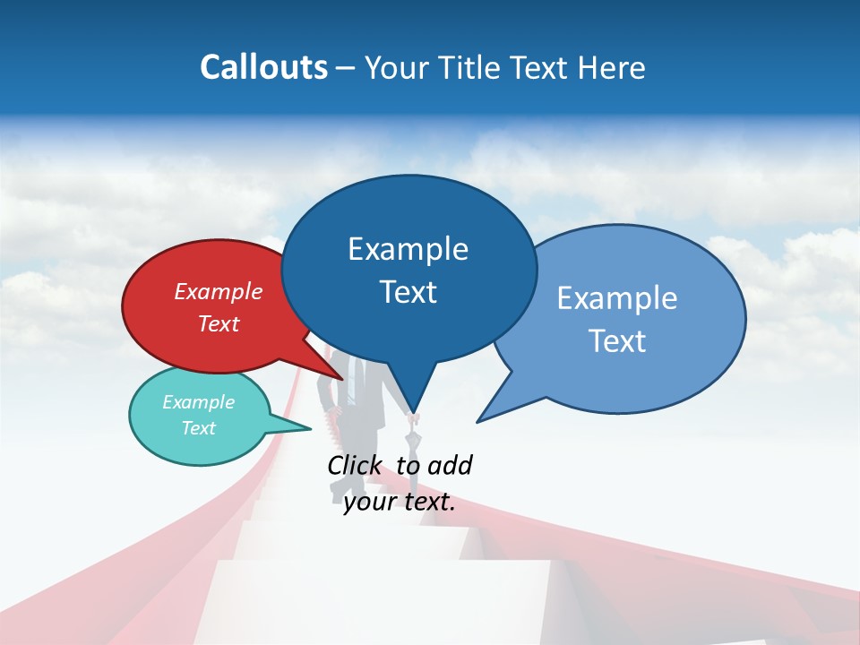 Smile Stair Business PowerPoint Template