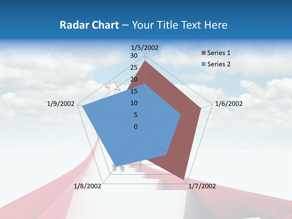 Smile Stair Business PowerPoint Template