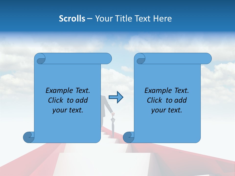 Smile Stair Business PowerPoint Template