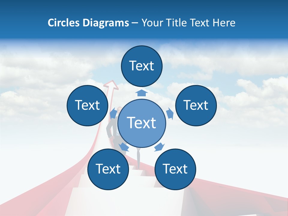 Smile Stair Business PowerPoint Template
