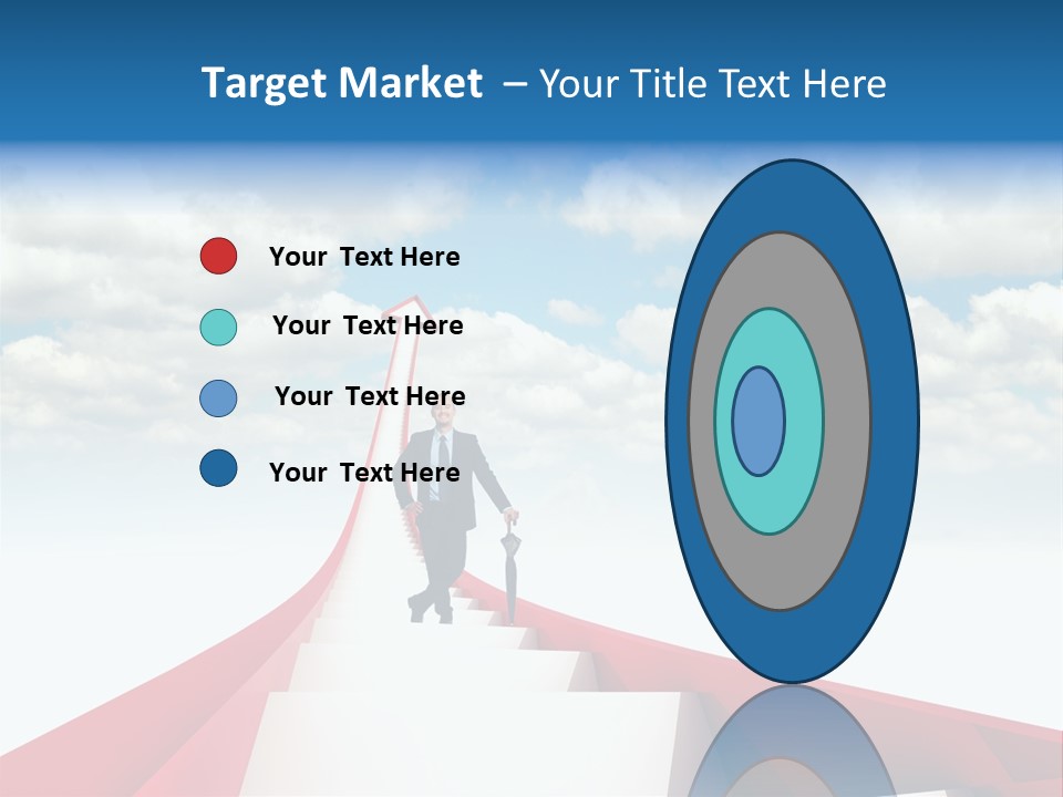 Smile Stair Business PowerPoint Template