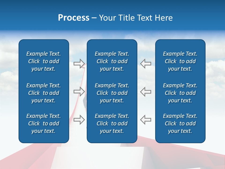 Smile Stair Business PowerPoint Template