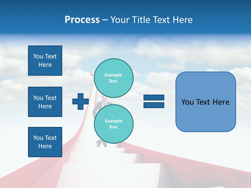 Smile Stair Business PowerPoint Template