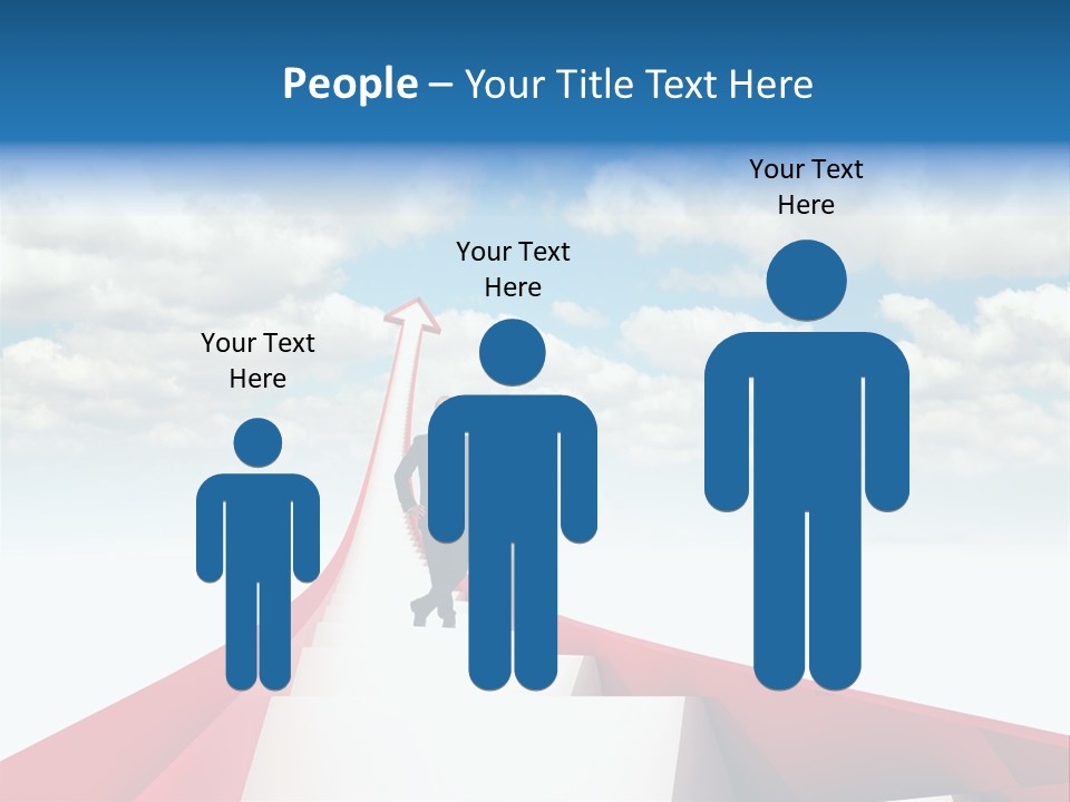 Smile Stair Business PowerPoint Template