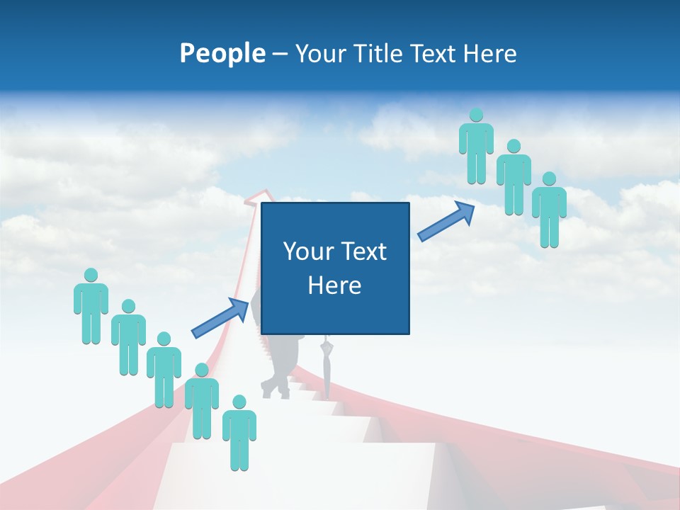 Smile Stair Business PowerPoint Template
