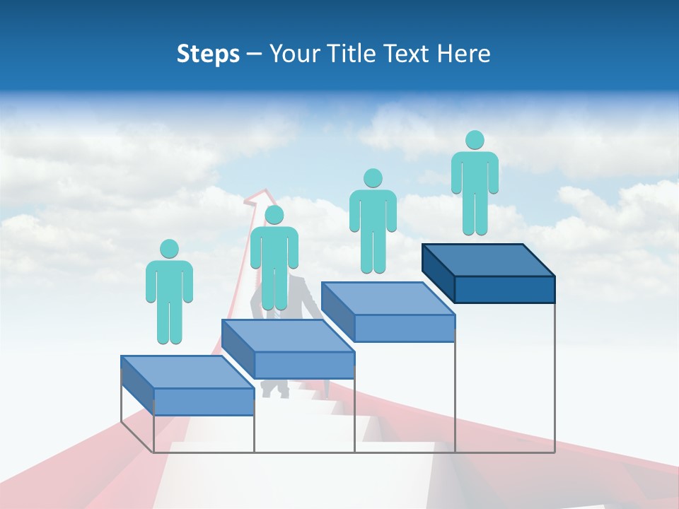 Smile Stair Business PowerPoint Template