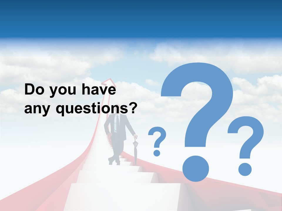 Smile Stair Business PowerPoint Template