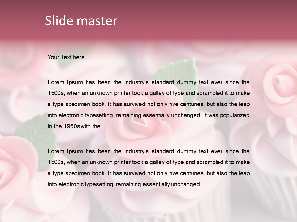 Variation Assortment Baking PowerPoint Template