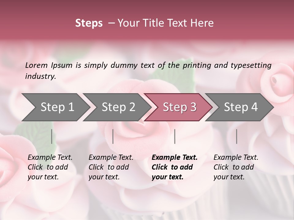 Variation Assortment Baking PowerPoint Template