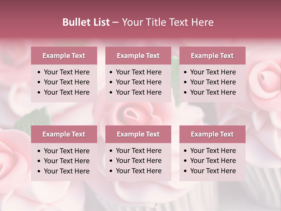 Variation Assortment Baking PowerPoint Template