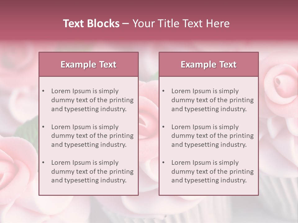 Variation Assortment Baking PowerPoint Template
