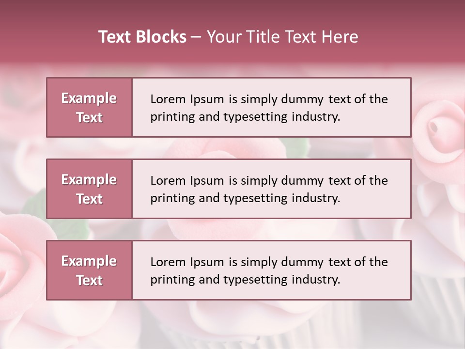Variation Assortment Baking PowerPoint Template