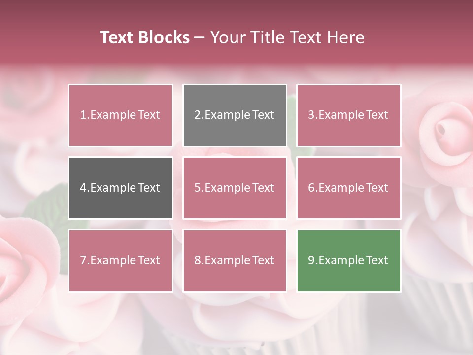 Variation Assortment Baking PowerPoint Template
