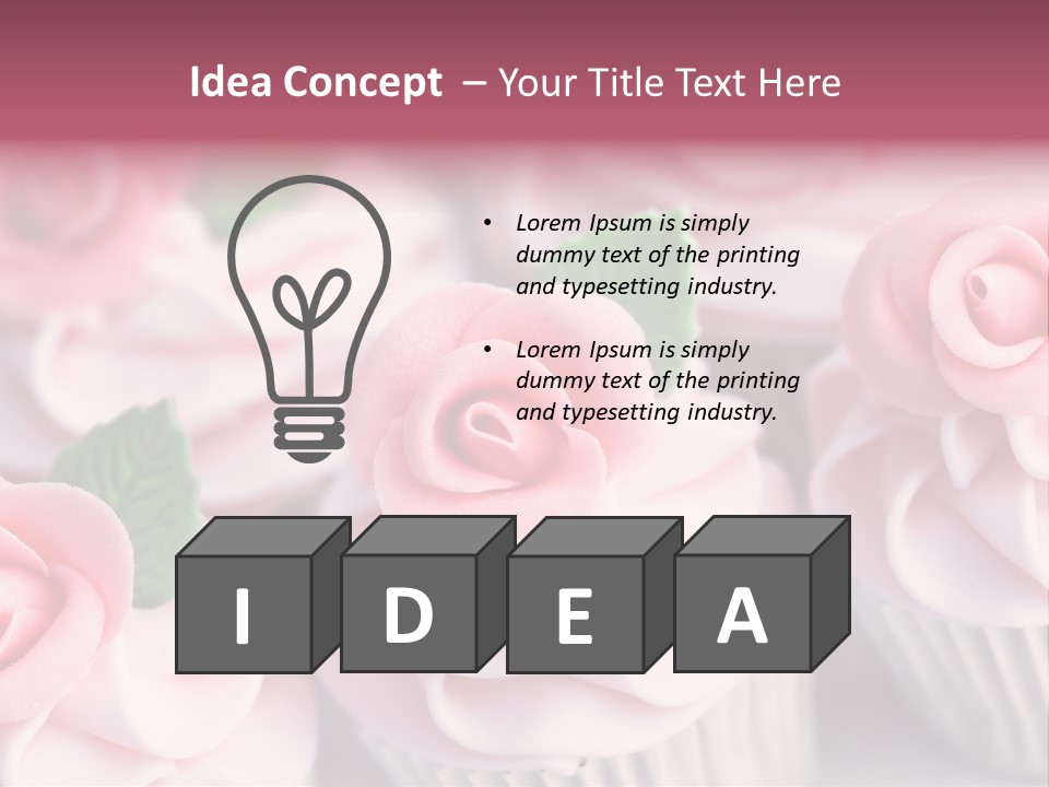 Variation Assortment Baking PowerPoint Template