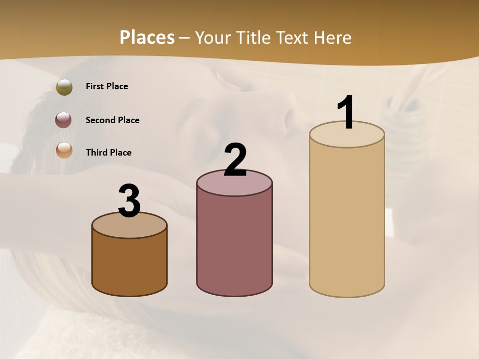 Health Spa Massage People PowerPoint Template