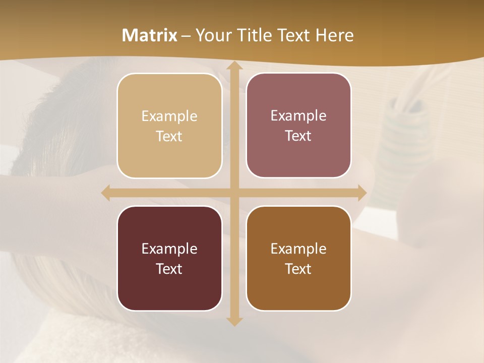 Health Spa Massage People PowerPoint Template