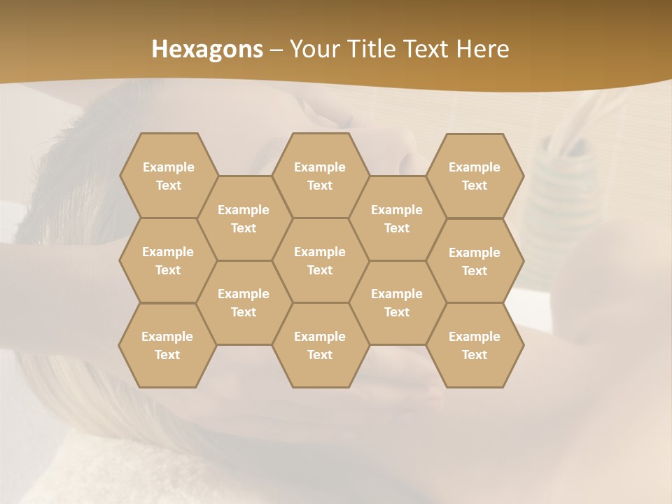 Health Spa Massage People PowerPoint Template