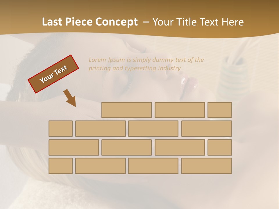 Health Spa Massage People PowerPoint Template