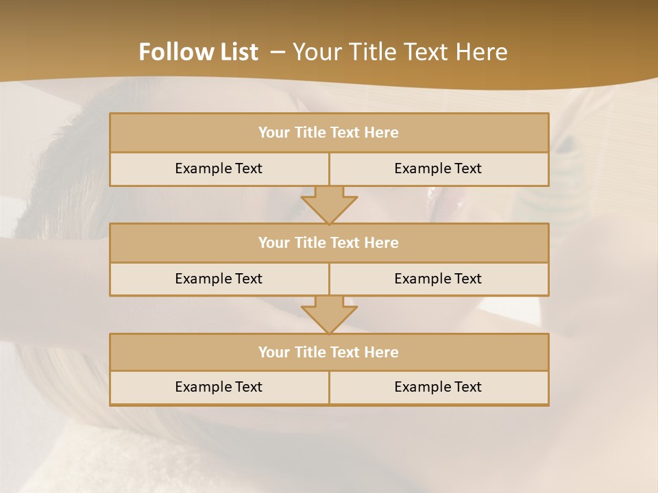 Health Spa Massage People PowerPoint Template