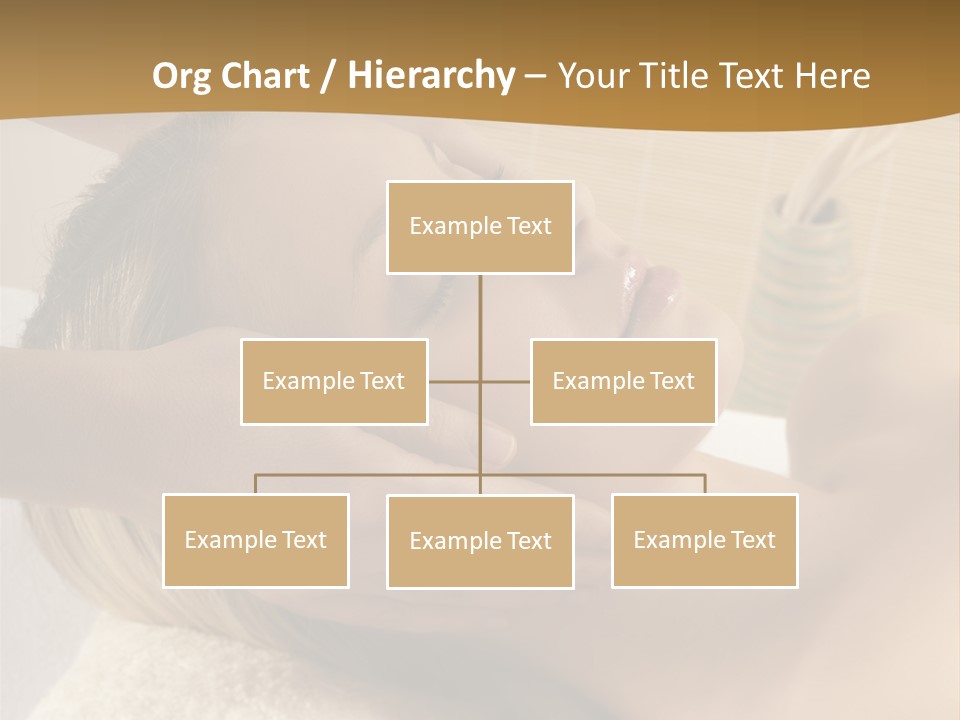 Health Spa Massage People PowerPoint Template