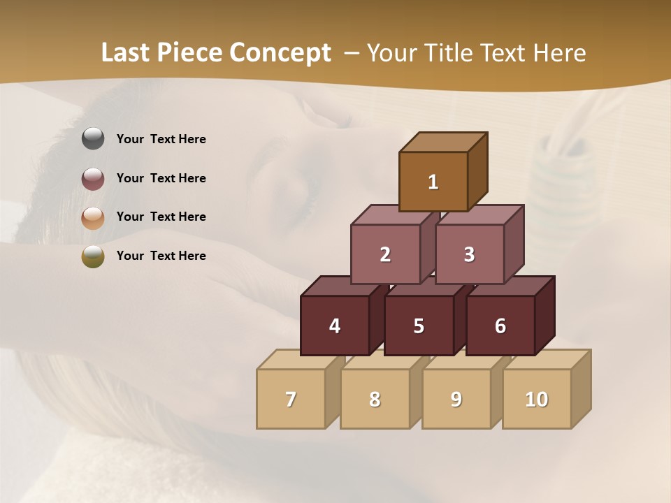 Health Spa Massage People PowerPoint Template