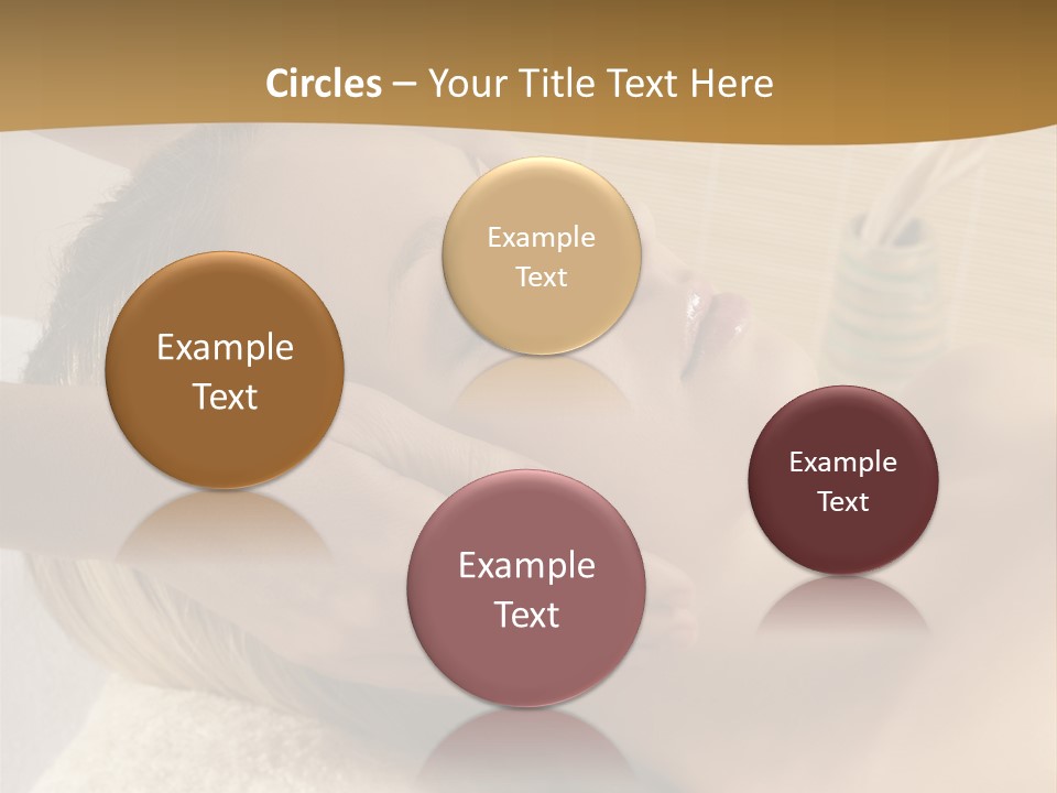 Health Spa Massage People PowerPoint Template