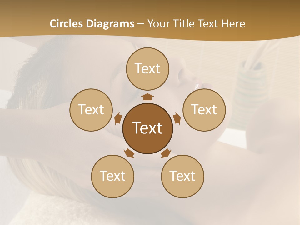 Health Spa Massage People PowerPoint Template