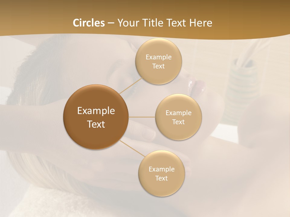 Health Spa Massage People PowerPoint Template