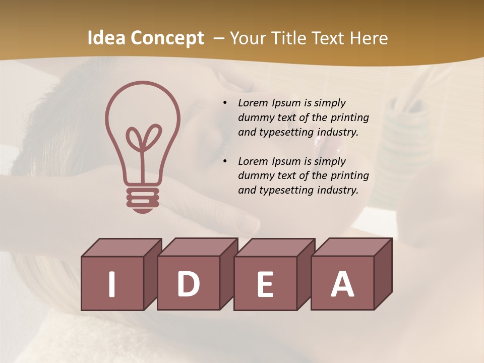 Health Spa Massage People PowerPoint Template