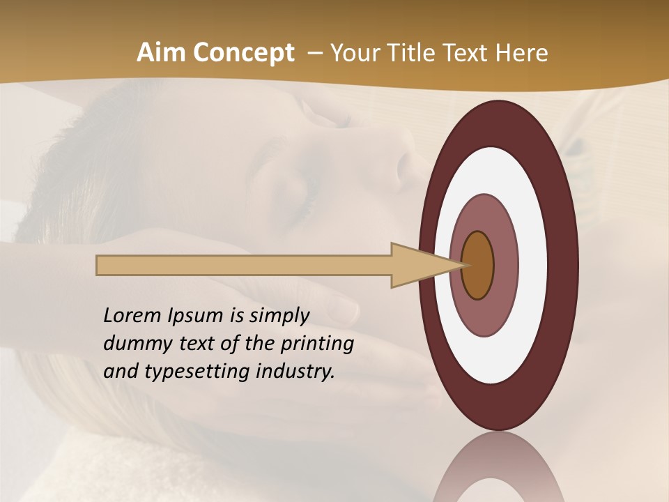 Health Spa Massage People PowerPoint Template