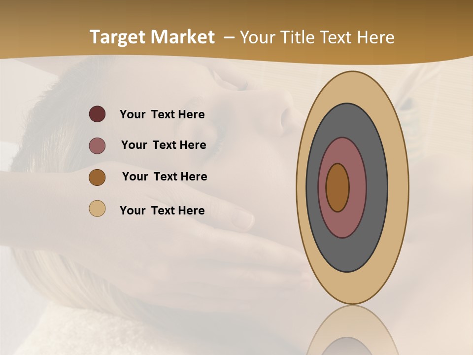 Health Spa Massage People PowerPoint Template