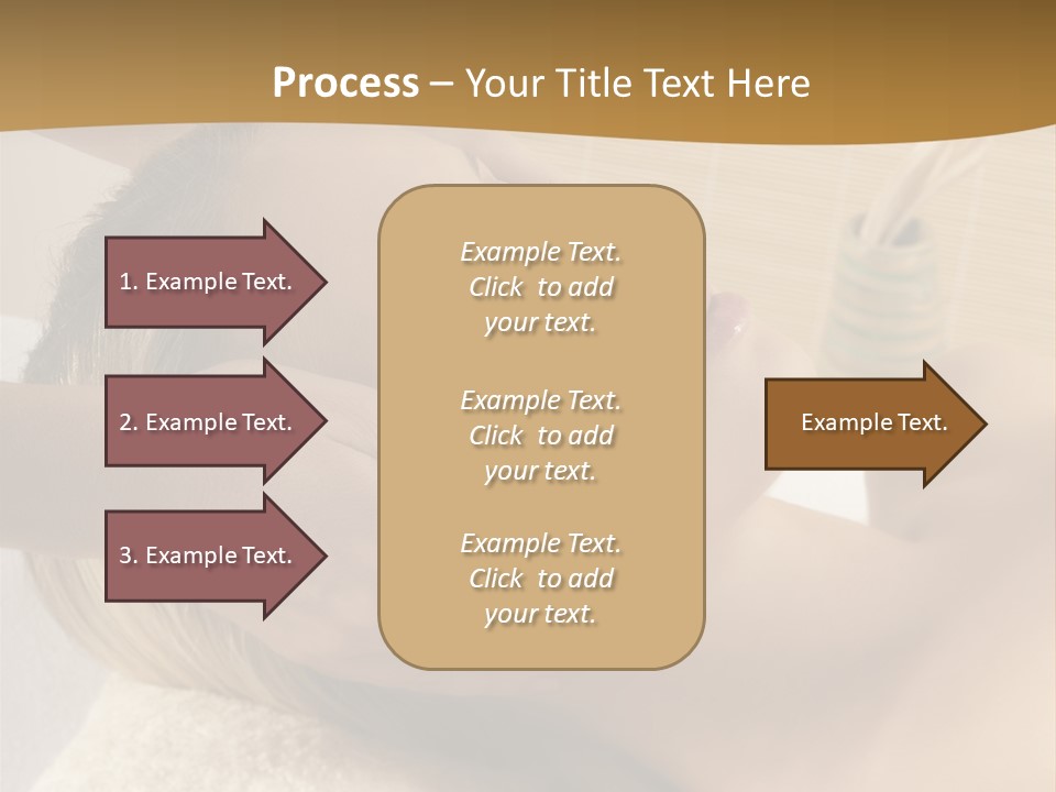 Health Spa Massage People PowerPoint Template