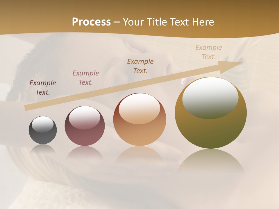 Health Spa Massage People PowerPoint Template